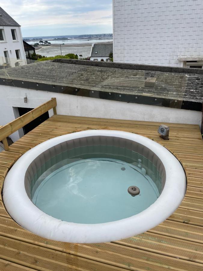 Villa La Bidouric, Jacuzzi Saint-Pol-de-Léon Exterior foto